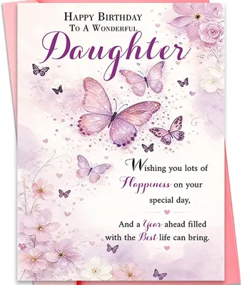 haskerty Birthday Card for Daughter Gift Decoration Best Deal