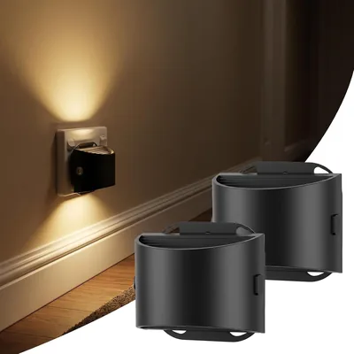 2 Pack Plug in Night Light Dimmable Dusk to Dawn Sensor Best Deal