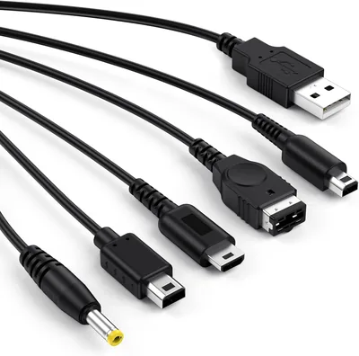 टोबफिट 5-इन-1 चार्जर केबल Nintendo DS लाइट के लिए, 22% ऑफ़ - सही मूल्य पर सबसे अच्छा सौदा