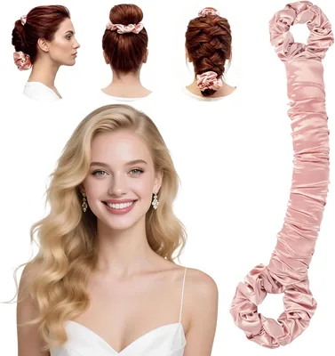 Rollatori per Capelli AOOWU in Seta Soft, Curler Lungo Senza Calore per Ricci Naturali, Ferro per Ricci Senza Calore per Tutti i Tipi di Capello