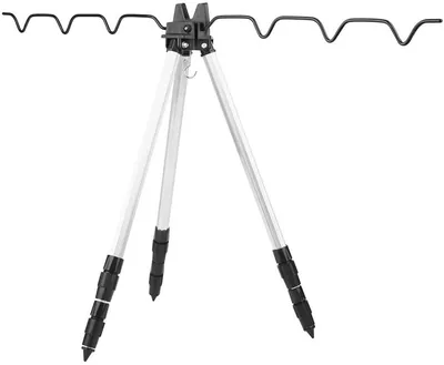 Foldable Fishing Rod Holder - Adjustable Aluminium Multi Stand