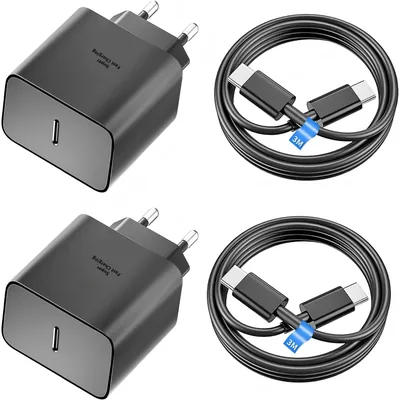 2st 45W USB C Ladare, Typ C Snabbt Laddning för Samsung Galaxy S26/S25/S24/S23/S22/S21/S20/Ultra/Note 20/S10/S9, A54