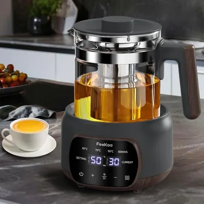 Feekaa Electric Kettle - 40% Off | ±1℃ Temp Control, 1.3L Capacity