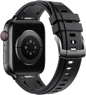 Silicone Sport Band for Apple Watch 49mm-44mm - Waterproof Wristband, Best Deal