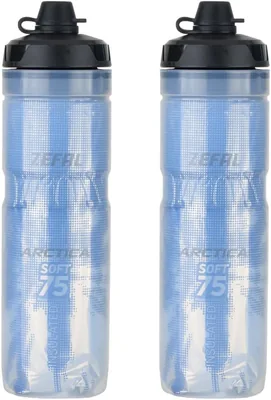 Bouteille ZEFAL Arctica 75 Soft-Cap avec protection anti-pluie - 2 x 750 ml - Odorless et isolée imperméable à l'eau - Meilleurs prix