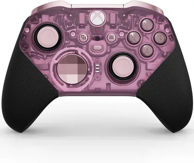 Controlador inalámbrico Elite Series 2 Core Xbox - Rosa Translúcido | Mejora tu experiencia de juego en Xbox, PC y Android con pulgares ajustables