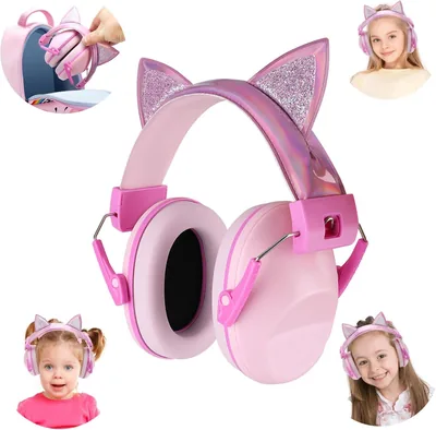 Orejera contra Ruido para Niños, Ajustable y Protectora Auditiva para Bebés, Mejores Precios