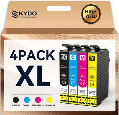 Cartouches d'encre Skydo compatibles avec 604 XL pour Expression Home XP-2200/XP-2205/XP-3200/XP-4200/XP-3205/XP-4205 - Meilleures affaires