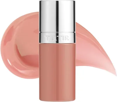 TIRTIR Glow Pop Tinted Lip Oil #01 Peachmelt - Koreaanse Make-up, Gewichtslose Glanzlippenfarbe, Hydratierend & Langanhaltend, 74% M
