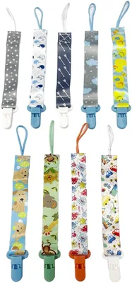 Baby Pacifier Clip Holder, 9 Pieces - 30% Off