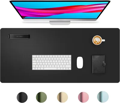 Non-Slip Waterproof PU Leather Mouse Pad - Best Deal