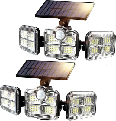 2 Pack Solar Lights Outdoor Best Deal