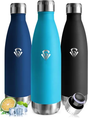 Mujigaga 750ml Bottiglia d'Acqua Isolata, Anti-Perdita, Acciaio Inossidabile, Bottiglia per Palestra, BPA Free