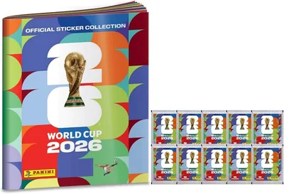 Álbum de la Copa del Mundo 2026 + 10 Sobres - Ahorro del 83%