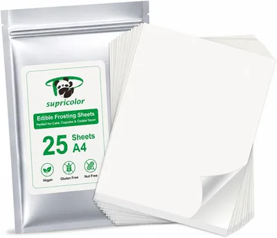 Supricolor Edible Printer Paper A4 25 Pack Best Deal