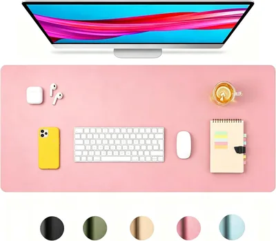 Non-Slip Waterproof PU Leather Mouse Pad - Best Deal