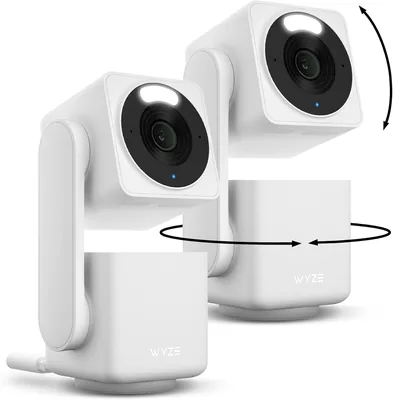 WYZE Cam Pan v4 (2-Pack) 4K Smart Security Camera System Best Deal