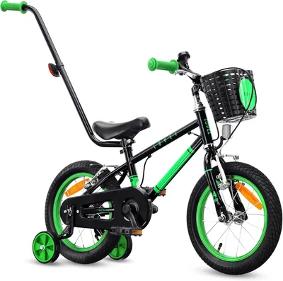 Sun Baby Kids Cykel 14/16 Inch LOVEL - Träningsväxlar, Körvar, Klinga, Chai, för 3-6åriga, upp till 50kg