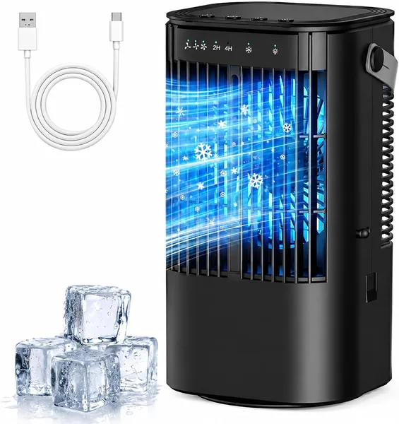 Portable Air Conditioner 21% Off - 4-in-1 Mini Evaporative Cooler Fan
