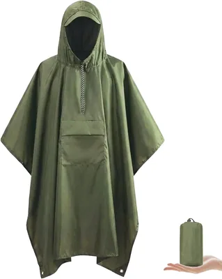 HIVTE Waterproof Poncho Best Deal