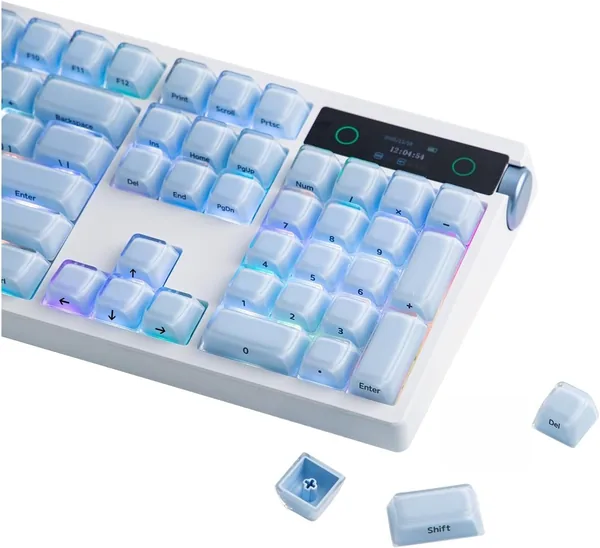 Crystal Jelly Keycaps Custom 132 Keys CBSA Profile - Best Deal
