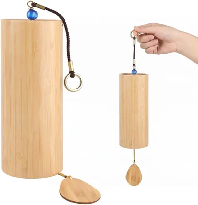 CZXCV Japansa bambusvindchimer med naturligt ljud för lyx och beröring, 229.33 SEK - Best Deal