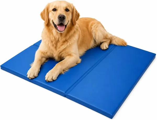Colchón de Enfriamiento Petzee para Mascotas 90 x 50 cm - Camá Fresco - Enfriamiento Autónomo - Cama Grande para Perro - Estera - Cama para Perro de Verano - Impermeable