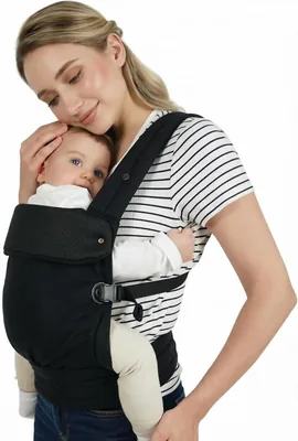 Last Page® Ergonomic Baby Carrier 7-45lbs Front & Back Carry