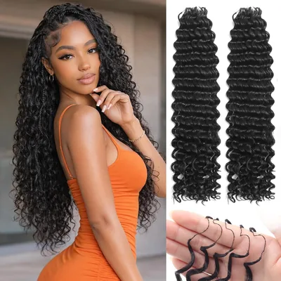 Feather Crochet Hair 100 Strands 20% Off