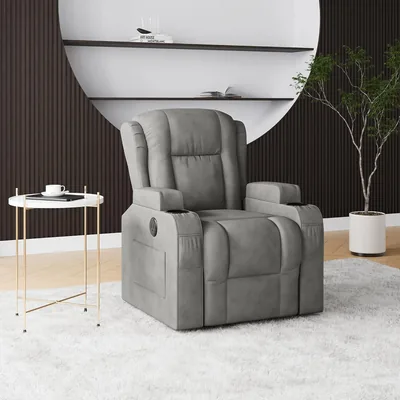 MIOOSUT Elektrisk Liftstol, Elektrikutvecklad Stol med Varmt Funktion 8-Punkt Masage Стол Relaxerande Armchair med Fótvälgare - Best Deal