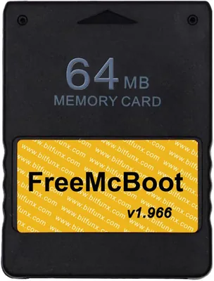 بطاقة ذاكرة LinJie PS2 - 64 جيجا بايت، مع McBoot v1.966 مجاناً، متوافقة مع جميع الألعاب، عبر منفذ USB أو القرص الصلب