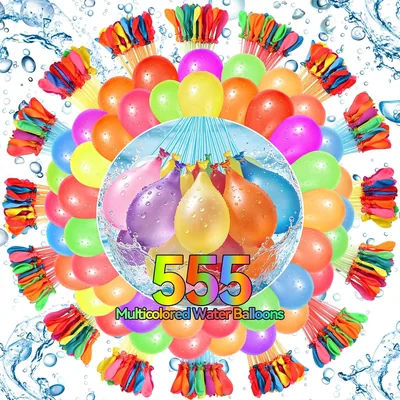555PCS Water Balloons Self Sealing Kids Splash Deal