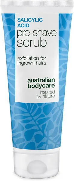 Exfoliante Pre-Afeitado con Ácido Salicílico - Adiós a Pelos Encarnados y Foliculitis, Doble Peeling A