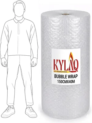 KYLAQ 150cm x 40m Large Bubble Wrap Roll - Best Deal