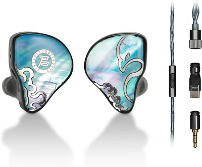HiFiGo Juzear Defiant Gamefidelity Edition IEMs, 1DD+3BA Hybrid Earbuds, Noise Isolating