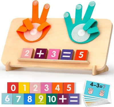 FA PLUS Preschool Learning Toys - Educational Math Blocks for Kids