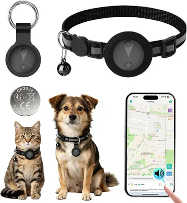 Localizador GPS para Perro Compatible con iOS y Android - Historia de Rutas de 7 Días - APrueba de Agua - Loca a tu Mascota