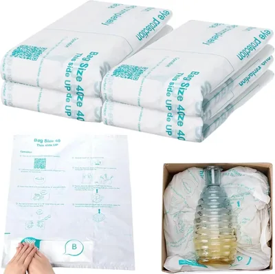 Expanding Foam Packaging 18x23 Inch, 4-Pack - Shape-Conforming Cushioning for Electronics