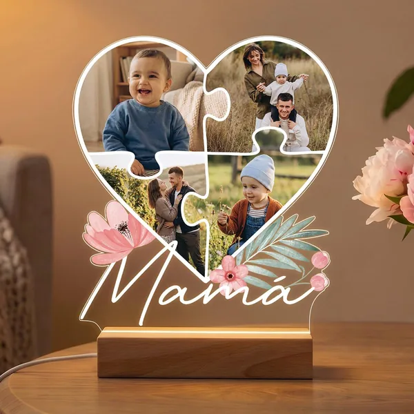 Pictalia Personalised lamp with photo - High definition printing