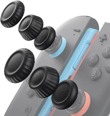 ZORBES® थंब ग्रिप्स Nintendo Switch 2 (2025) के लिए, एर्गोनॉमिक, एनहांस्ड गेमिंग आर्क, 37% ऑफ़