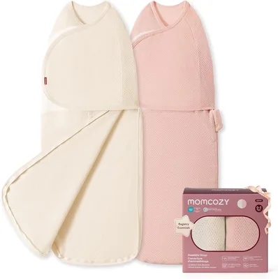 Momcozy Airflow Baby Swaddle, 100% algodón, ligero y transpirable, 15% de descuento