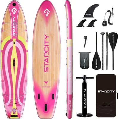COIL SUP Bord - Inflaterbar SUP Set - Complete Set med Vattendikter Telefonbeholdare - Stabil - Lättvikt