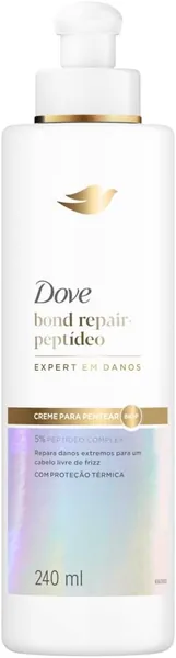 Creme para Pentear Dove Bond Repair + Peptídeo 240ml - Melhor Preço