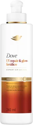 Creme para Pentear Dove UV Repair & Glow + Ferúlico 240ml - Melhor Preço