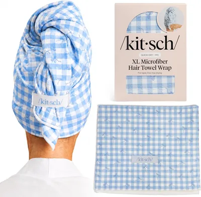 Kitsch XL Microfiber Hair Towel Wrap - Best Deal
