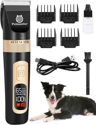 Petsaunter Dog Clippers 4-Speed LCD Rechargeable Best Deal