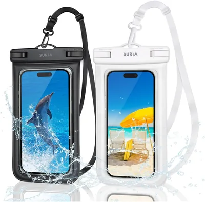 スマートフォン 防水ケース 2026年リリース 2個セット IPX8 防水カバー ネック＆アーム 水中撮影に最適 スムーズタッチ
