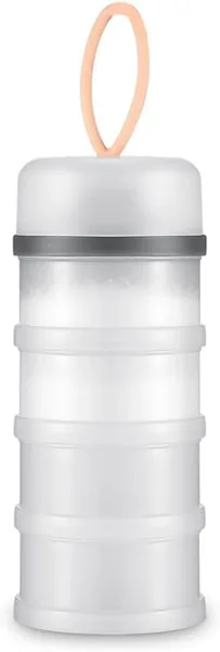 Portable Baby Formula Dispenser, 4 Layers Stackable Milk Powder Storage - 20% Off