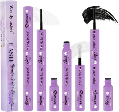 Lash Bond & Seal 3-i 1 Eyelash Glue & Remover - Vattenbeståndig och Långvarig, Låg Irritation för Falska Ögonfäringar - Best Deal