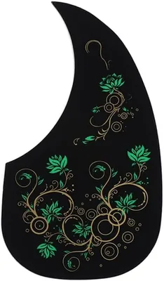 Golpeador de guitarra 23 x 14 cm con protector autoadhesivo de colibrí, para guitarras acústicas de 38 a 41 pulgadas - Mejor Oferta